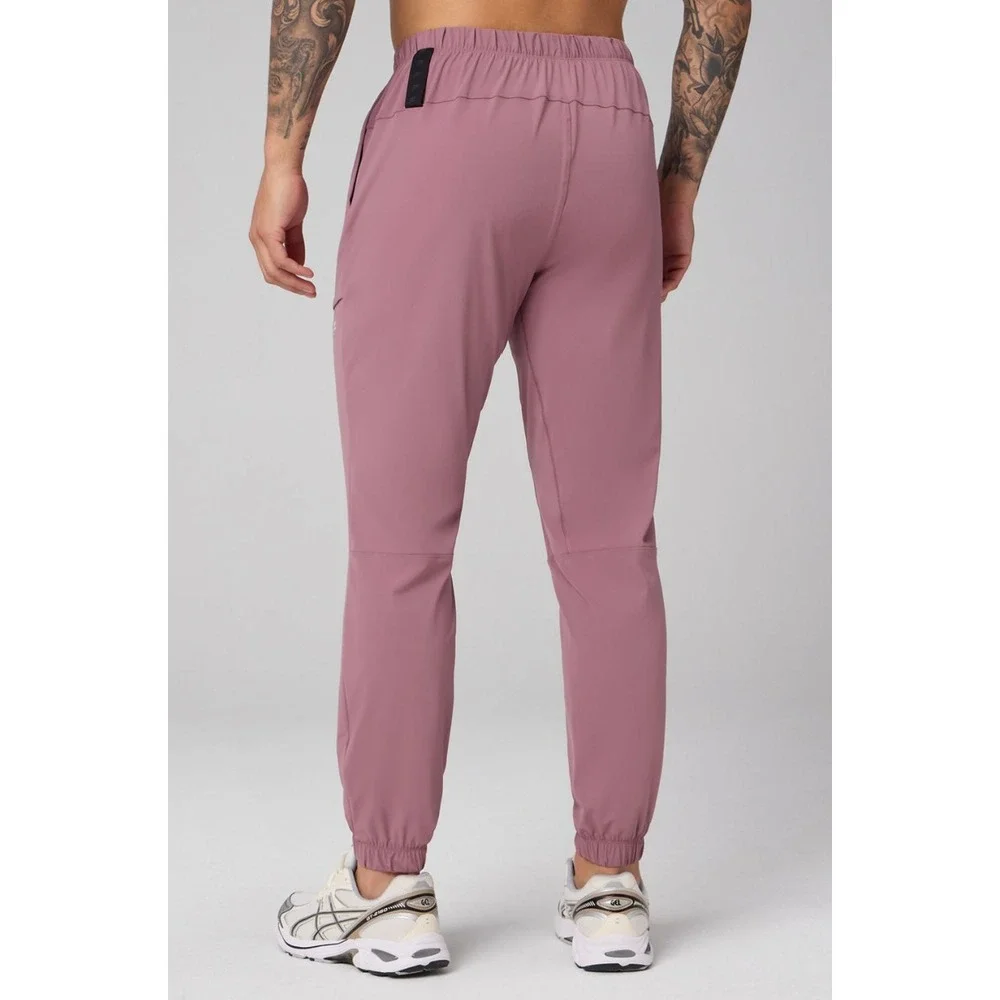 Fabletics The One Jogger Mushroom Mauve Purple Athletic Pants Mens Medium